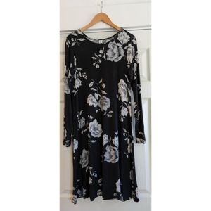 Old Navy Floral Long Sleeve Dress